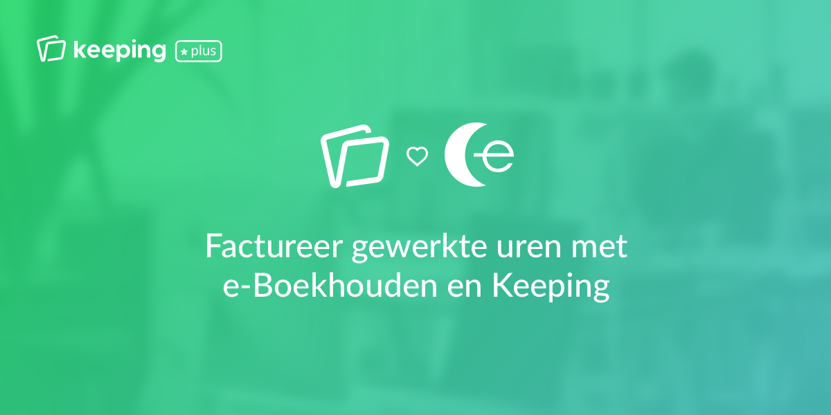 Koppel facturatie van e-Boekhouden.nl met Keeping urenregistratie